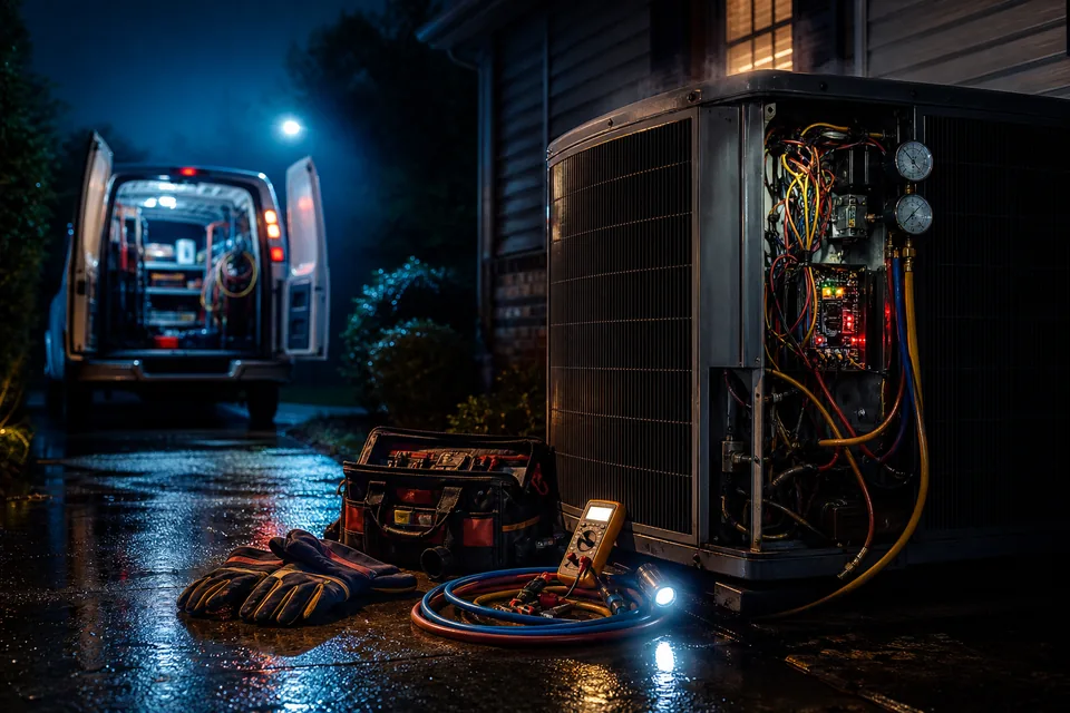 24/7 emergency HVAC response